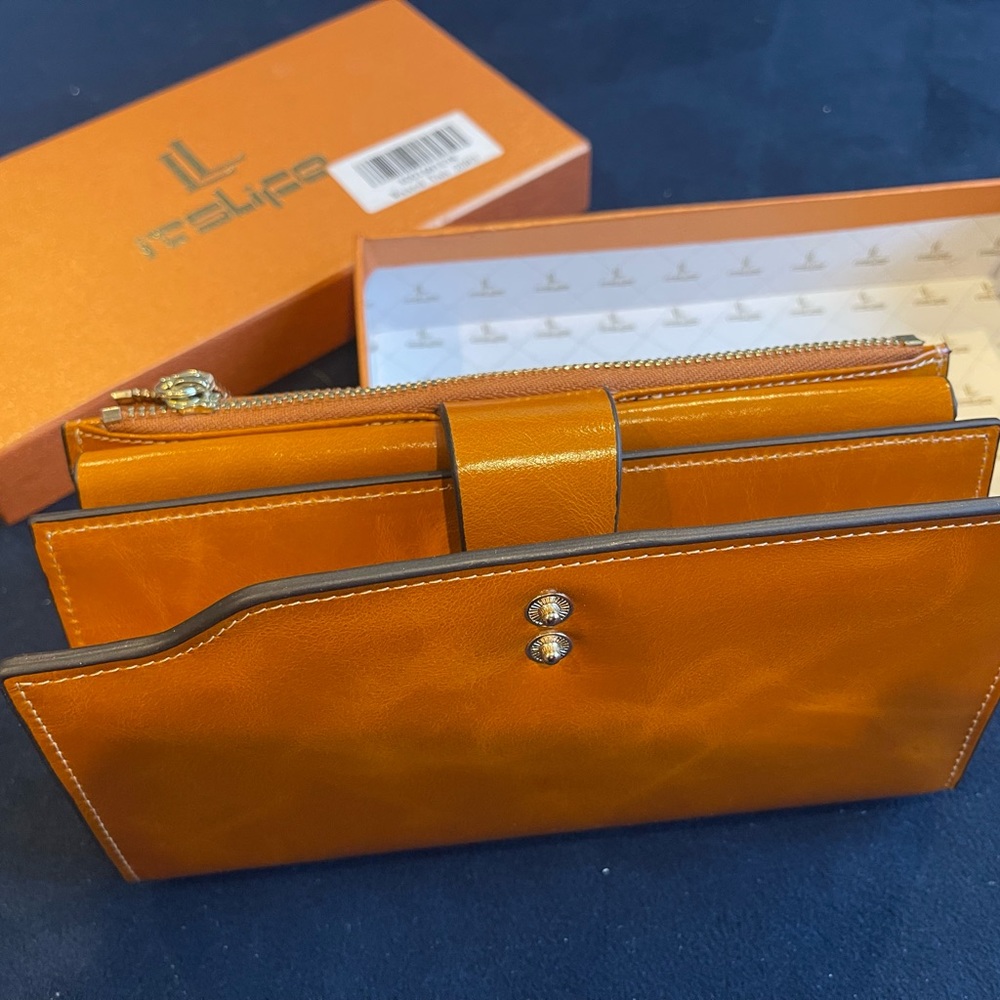 Tan Leather Wallet